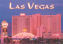 Sahara Las Vegas Postcard