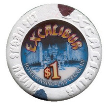 Excalibur Las Vegas $1 Casino Chip