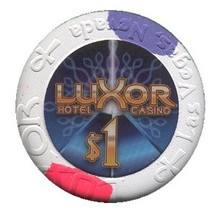 Luxor Las Vegas $1 Casino Chip