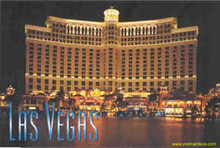 Bellagio Las Vegas Postcard 4" x 6"