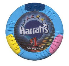 Harrah's Las Vegas $1 Casino Chip