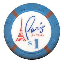Paris Las Vegas $1 Casino Chip