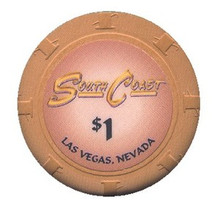 South Coast Las Vegas $1 Casino Chip