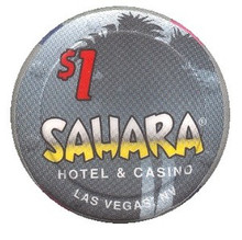 Sahara Las Vegas $1 Casino Chip