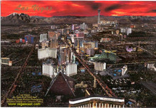 Las Vegas Strip Postcard 0200