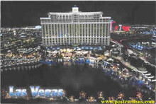 Bellagio Las Vegas Postcard 0722