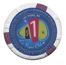 Las Vegas Club $1 Casino Chip