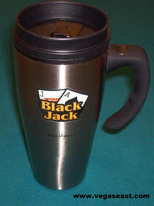 Black Jack Slots Travel Coffee Mug