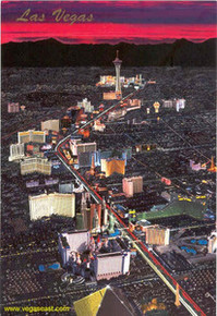 Las Vegas Strip Postcard 0100