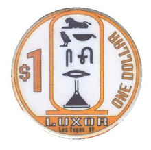 Luxor Las Vegas $1 Casino Chip J0707CC