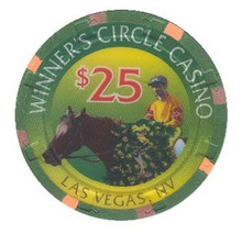 Winners Circle Las Vegas $25 Casino Chip