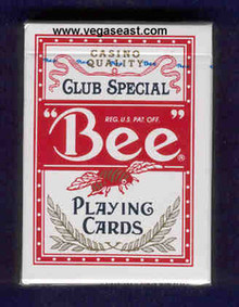 Bee Playing Cards Red Deck