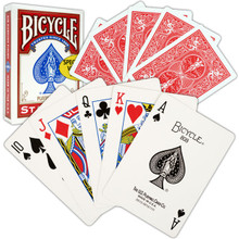 Bicycle Standard Rider Back Playing Cards Red Deck