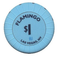 Flamingo Las Vegas $1 Casino Chip J0795CC