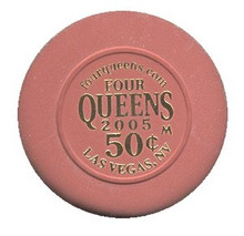Four Queens Las Vegas .50 Cent Casino Chip