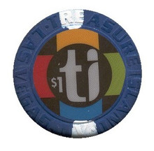 Treasure Island TI Las Vegas $1 Casino Chip