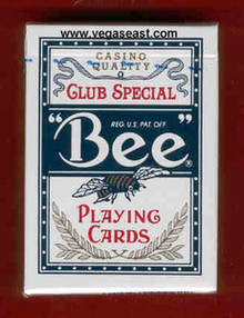 Bee Playing Cards Blue Deck