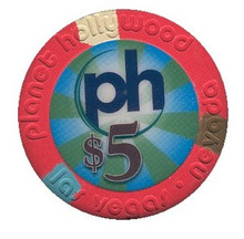 Planet Hollywood Las Vegas $5 Casino Chip