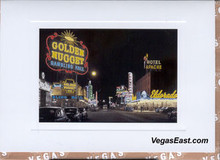 Fremont Street at Night Note Cards