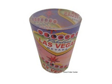 Welcome Las Vegas Sign Pink Shot Glass