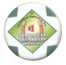 Horseshoe Hammond Indiana $1 Casino Chip