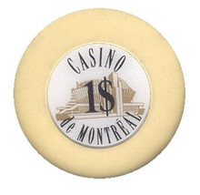 Casino de Montreal Canada $1 Casino Chip