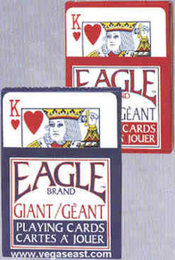 Eagle Giant Playing Cards Red Deck
