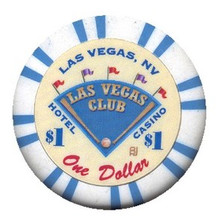 Las Vegas Club $1 Casino Chip J0727CC