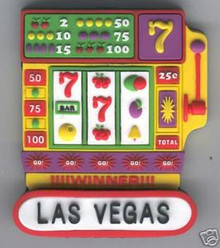 Las Vegas Slots Winner Magnet