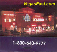 Terribles Las Vegas Casino Match Book