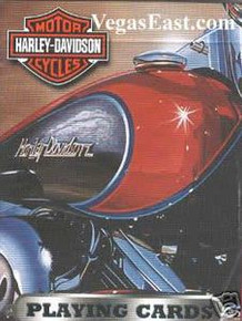 Harley Davidson Motorcycle Playing Cards