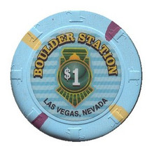 Boulder Station Las Vegas $1 Casino Chip