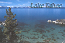 Lake Tahoe Postcard J0448