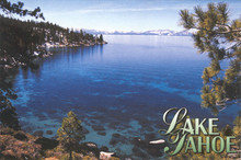 Lake Tahoe Nevada Postcard