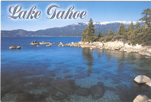Lake Tahoe Nevada Postcard J0454