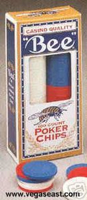 Bee Premium Clay Poker Chips