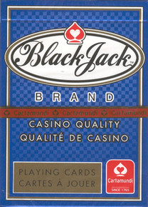 Cartamundi Black Jack Playing Cards Blue Deck