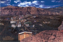 Las Vegas Mountain View Postcard