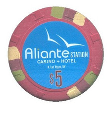 Aliante Station Las Vegas $5 Casino Chip