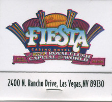 Fiesta Casino Las Vegas Match Book