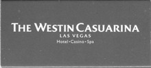 The Westin Casuarina Match Box