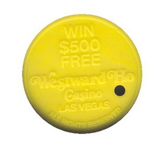 Westward Ho Las Vegas Yellow Token