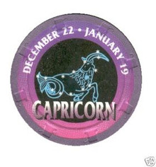 Capricorn Zodiac Gaming Chip