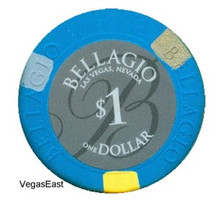 Bellagio $1 Casino Chip Las Vegas