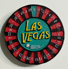 Las Vegas Roulette Wheel Magnet