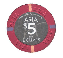 Aria $5 Casino Chip