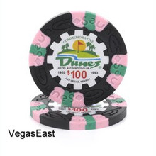 Dunes Hotel Las Vegas $100 Commemorative Casino Chip