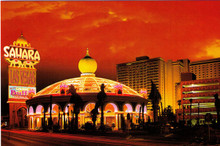 Sahara Las Vegas Postcard 0489