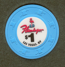 Flamingo Las Vegas $1 Casino Chip J0891CC