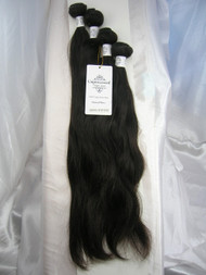 16"18"18"20" 4 Bundles Unprocessed 100% Virgin Brazilian Natural Wave Human Hair Weave Extensions